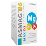 Asmag B6 Max D3, 50 таблеток