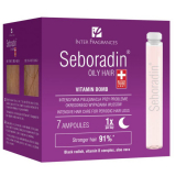 Seboradin Oily Hair, укрепляющая и восстанавливающая процедура для волос, 5,5 мл x 7 ампул                NEW
