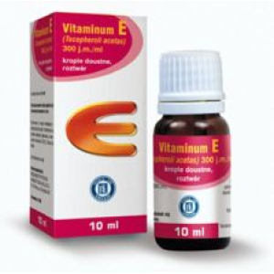 Витамин Е, Hasco капли 300 мг / мл, 10 мл