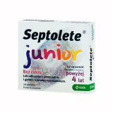 Septolete Junior (ранее Septolete Cherry) 1,2 мг, старше 4 лет, 18 пастилок               