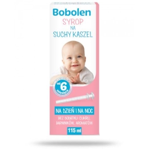 Bobolen, детский сироп от сухого кашля, с 6 месяцев, 115 мл