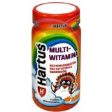 Hartus, студни Мультивитамин для детей старше 3-х лет, 60 штук