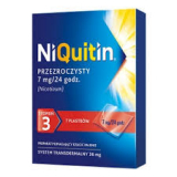 NiQuitin 7 мг / 24h сутки, 7 прозрачных пластырей