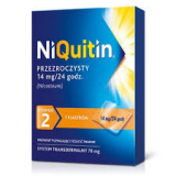 NiQuitin 14 мг /24h сутки, 7 прозрачных пластырей