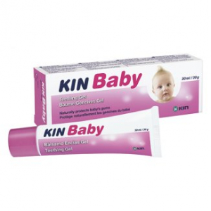 KIN BABY, гель для прорезывания зубов, клубничный ароматизатор, 30 мл