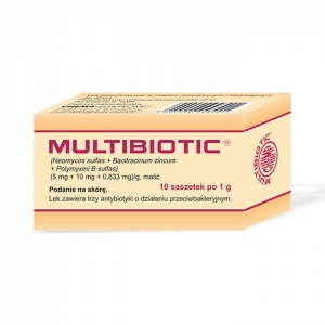 Multibiotic, мазь, 10 пакетиков x 1 г