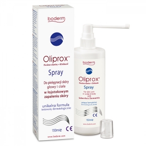 OLIPROX, спрей для применения при себорейном воспалении кожи головы и тела, 150 мл