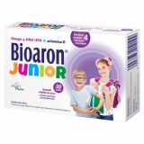 Bioaron Junior, после 4 лет и  взрослых, вкус фруктовой жевательной резинки, 30 капсул     HIT