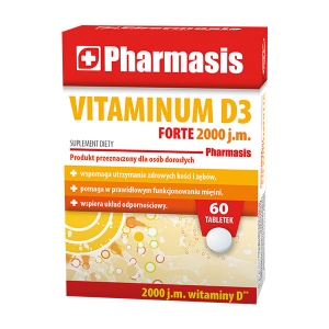 Pharmasis Vitaminum D3 Forte 2000 JM, 60 таблеток