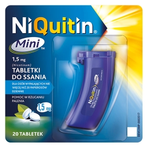 NiQuitin Mini 1,5 мг, 20 таблеток леденцов