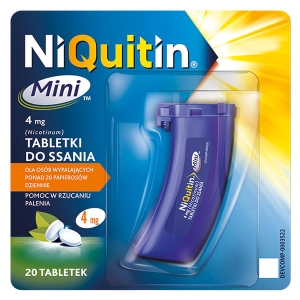 NiQuitin Mini 4 мг,Никвитин Мини отказ от курения, 20 таблеток,    популярные