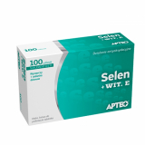 Selen + witamina E, Apteo (Селен + витамин Е) 100 таблеток