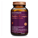 Doctor Life,Active Complex B, активный комплекс витаминов группы B, B12, фолиевая кислота Quatefolic, 100 капсул