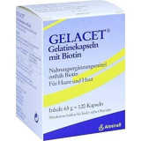  Gelacet желатин и биотин 120 капсул