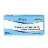 Cynk+Vitamin B6, Цинк + Витамин B6 30 таблеток                                                                                     Bestseller