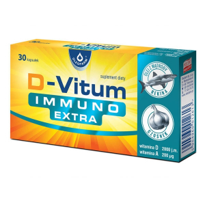D-Vitum Immuno Extra, 30 капсул                                                                                       