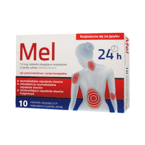 Mel 7,5мг ( Мелоксикам), 10 таблеток          