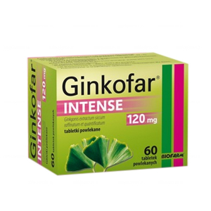 Ginkofar Intense 120 мг, 60 таблеток