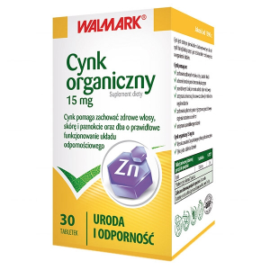 Органический цинк,cynk 15mg, 30 таблеток
