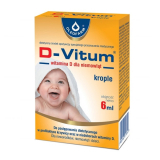 D-Vitum, витамин D для младенцев, капли 6 мл