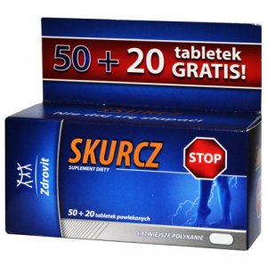 Zdrovit Skurcz, 50 + 20 таблеток                                                                                                      