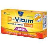 D-Vitum Forte 4000 j.m., взрослые, 60 капсул