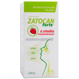 Zatocan Forte,сироп для детей от 3 лет и взрослых, клубничный ароматизатор, 240г