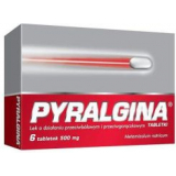 Pyralgina 500 мг, Пиралгин, 6 таблеток                                                               