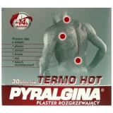 Pyralgina Termo Hot,Пиралгин, согревающий патч, 1 шт              