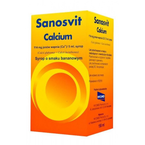 Sanosvit Calcium Кальций, сироп, 150 мл     