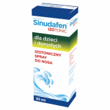  Sinudafen Izotonic, изотонический назальный спрей для детей и взрослых, 30ml   Bestseller