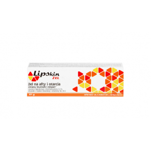 Lipskin Plus, Липскин Плюс, гель от афтозного стоматита, ссадин, изменений слизистых оболочек и десен, 10 г