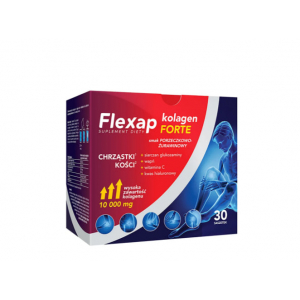  Flexap Collagen Forte, вкус смородина-клюква, 30 пакетиков новинки