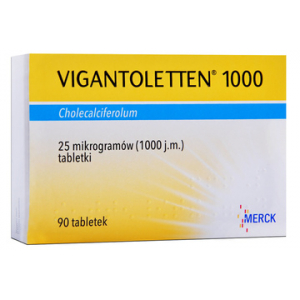Vigantoletten 1000 j.m., 90 таблеток                                                                                        